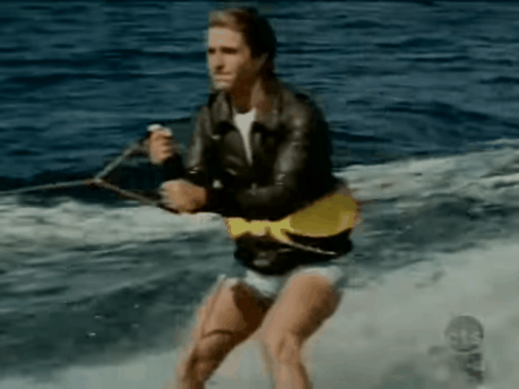 Fonzie jumping the shark GIF - GIF - Imgur